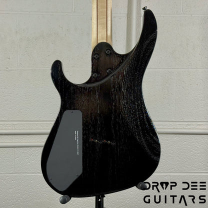 Caparison Horus-WB-FX MF Electric Guitar w/ Bag - Transparent Charcoal Black
