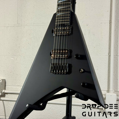 Jackson American Series Rhoads RR24 HT Electric Guitar w/ Case - Satin Black