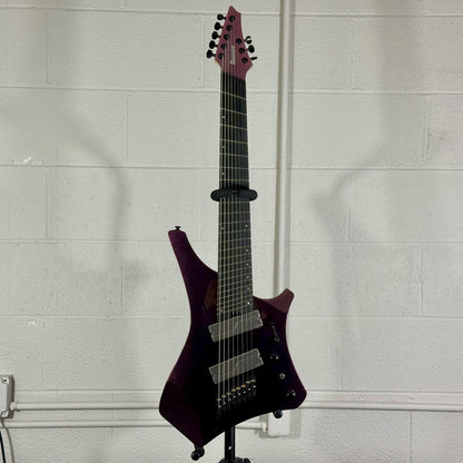 Ibanez Alpha A528 Multiscale 8-String Electric Guitar w/ Bag - Coral Mirage