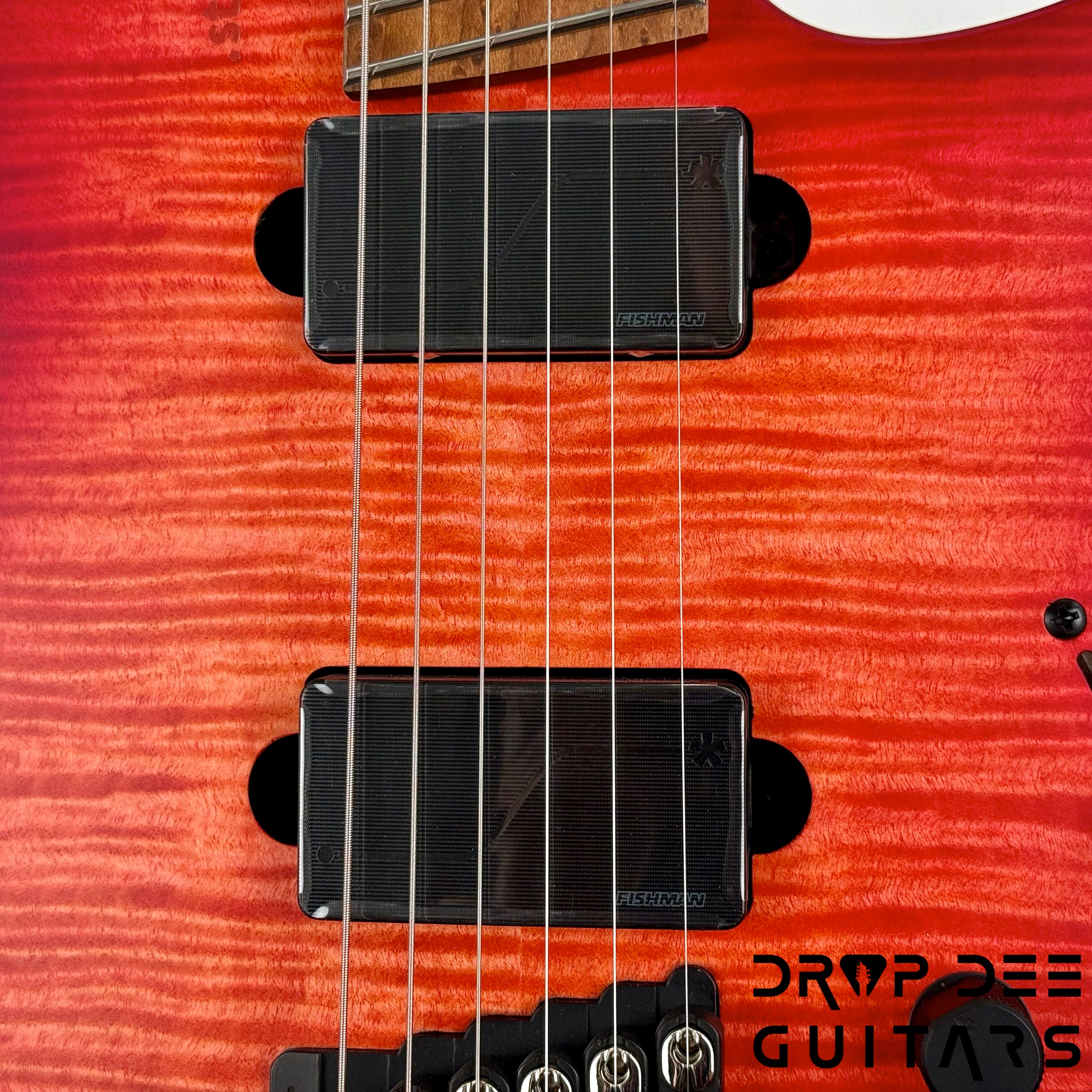 Strandberg Boden Original N2.6 Multiscale Headless Electric Guitar w/ Bag - Sunset Coral Burst Satin