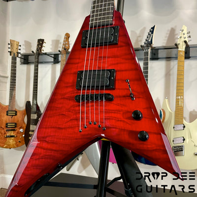 Jackson USA Custom Shop Special Edition Randy Rhoads Electric Guitar w/ Case - Trans Red Burst