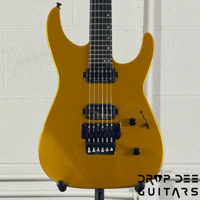 Jackson American Series Limited Edition Virtuoso Electric Guitar w/ Case - Gold Rush