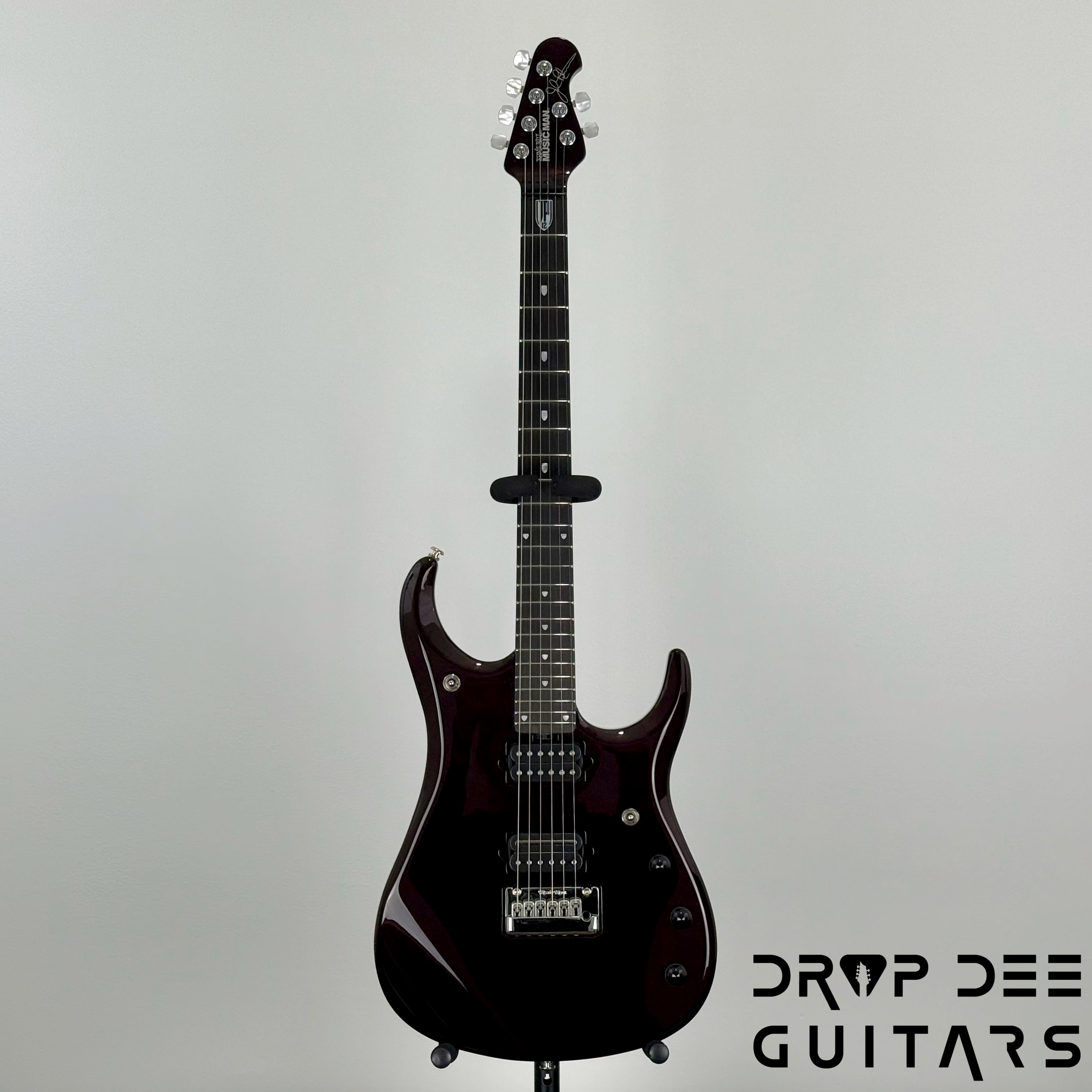 Ernie Ball Music Man JP12 6 Electric Guitar w/ Case - Cherry Sugar