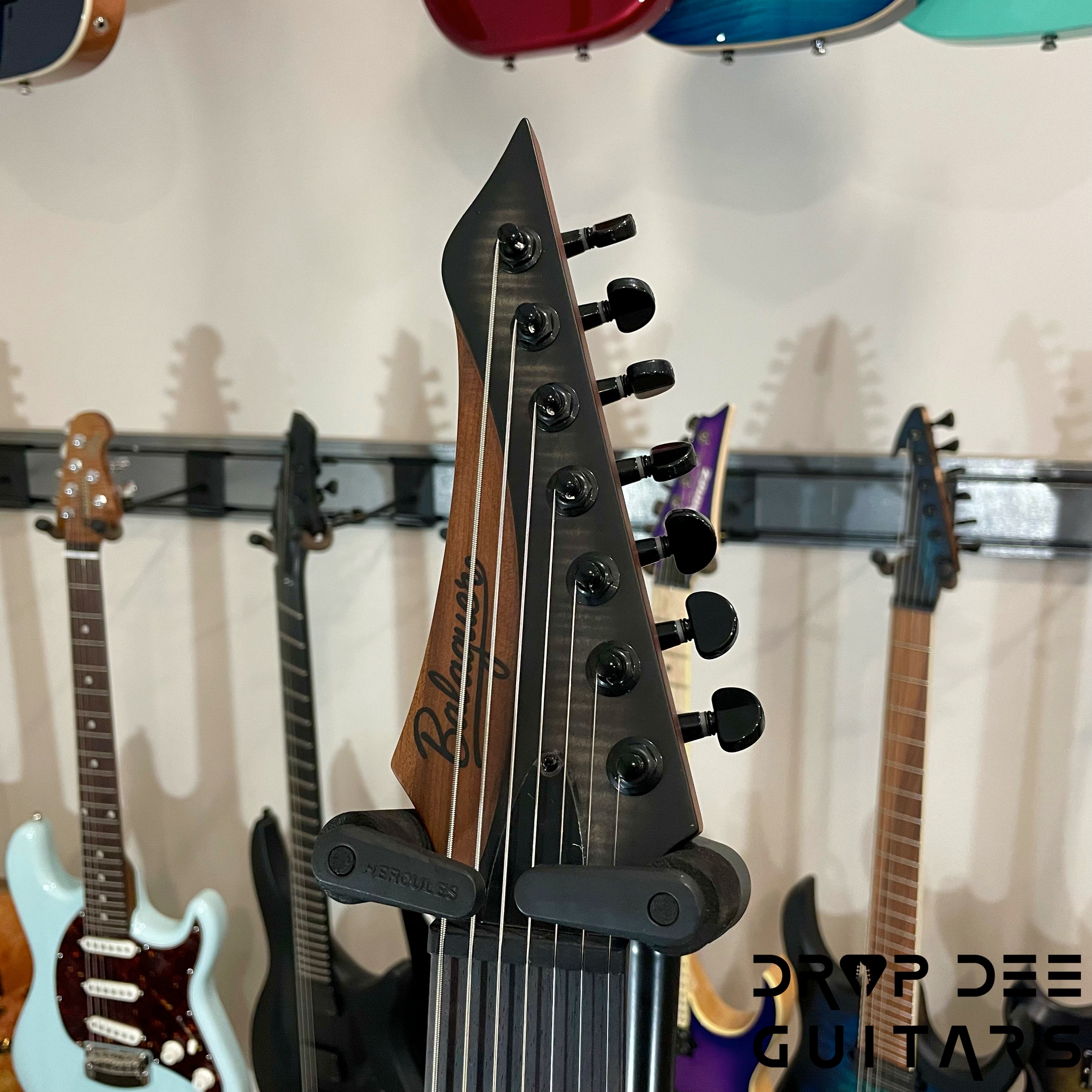 Balaguer Standard Series Diablo Baritone 7-String Electric Guitar w/ Bag (0077)