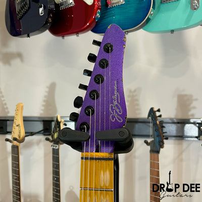 Balaguer Toro USA Heritage Electric Guitar w/ Case - Metallic Purple over Sunburst