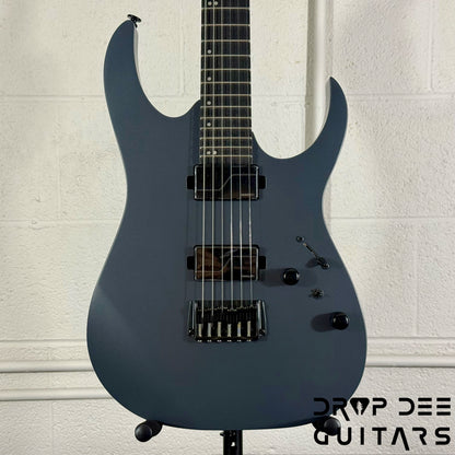Ibanez Prestige RGR5121RB Electric Guitar w/ Case - Gray Metallic Flat