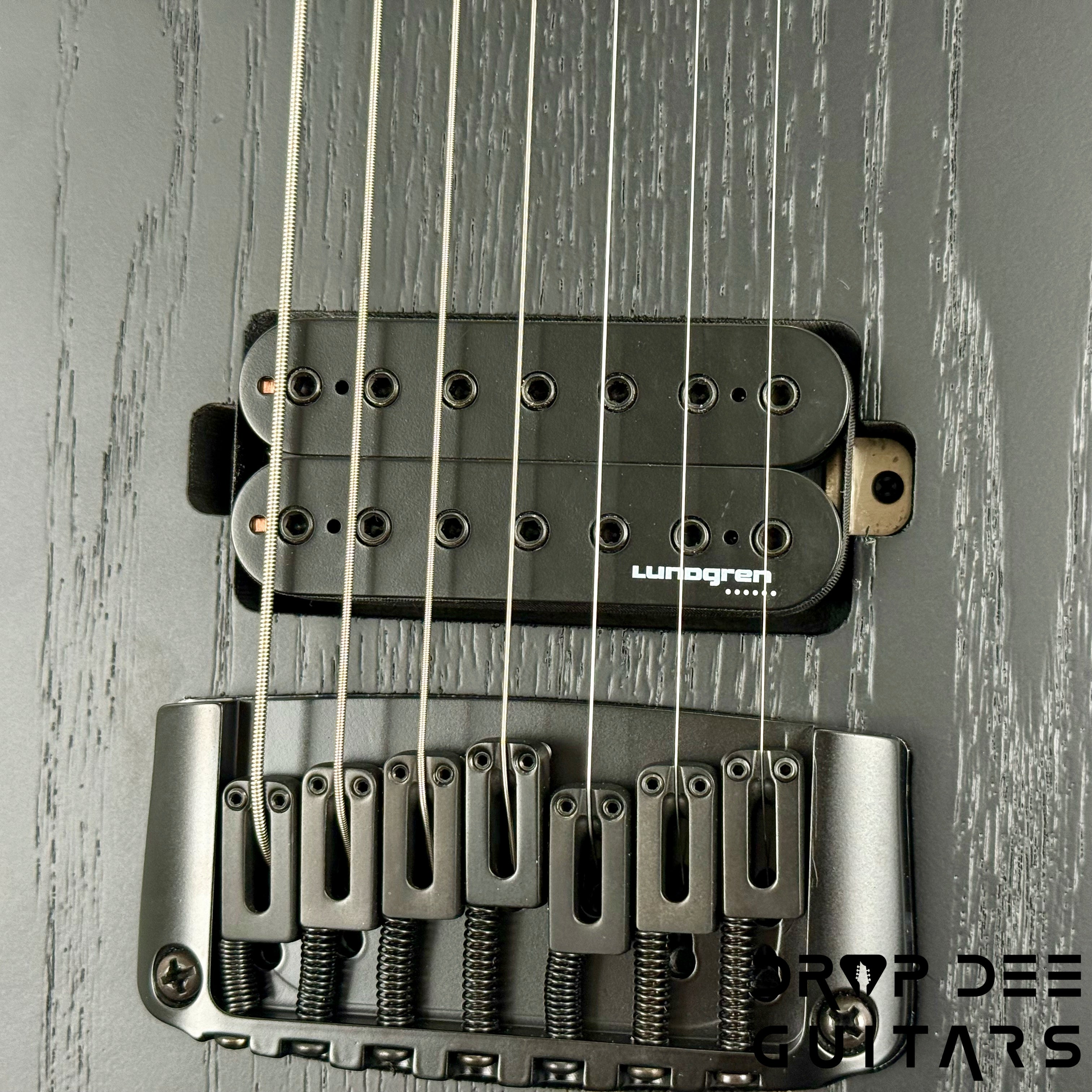 Schecter Diamond Series Keith Merrow KM-7 MK-III EX 7-String Baritone Electric Guitar - Satin Black Open Pore