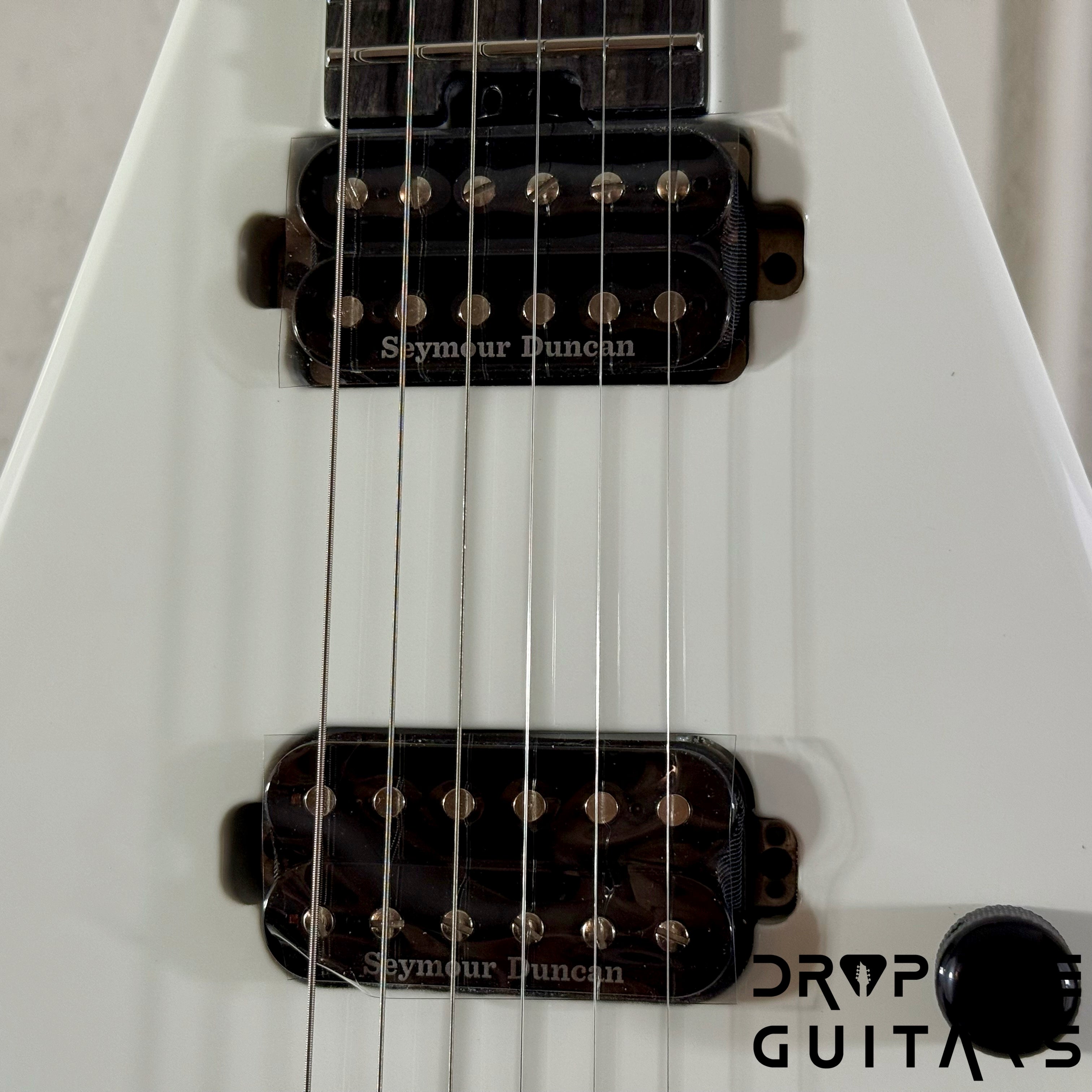 Jackson American Series Rhoads RR24 HT Electric Guitar w/ Case - Snow White
