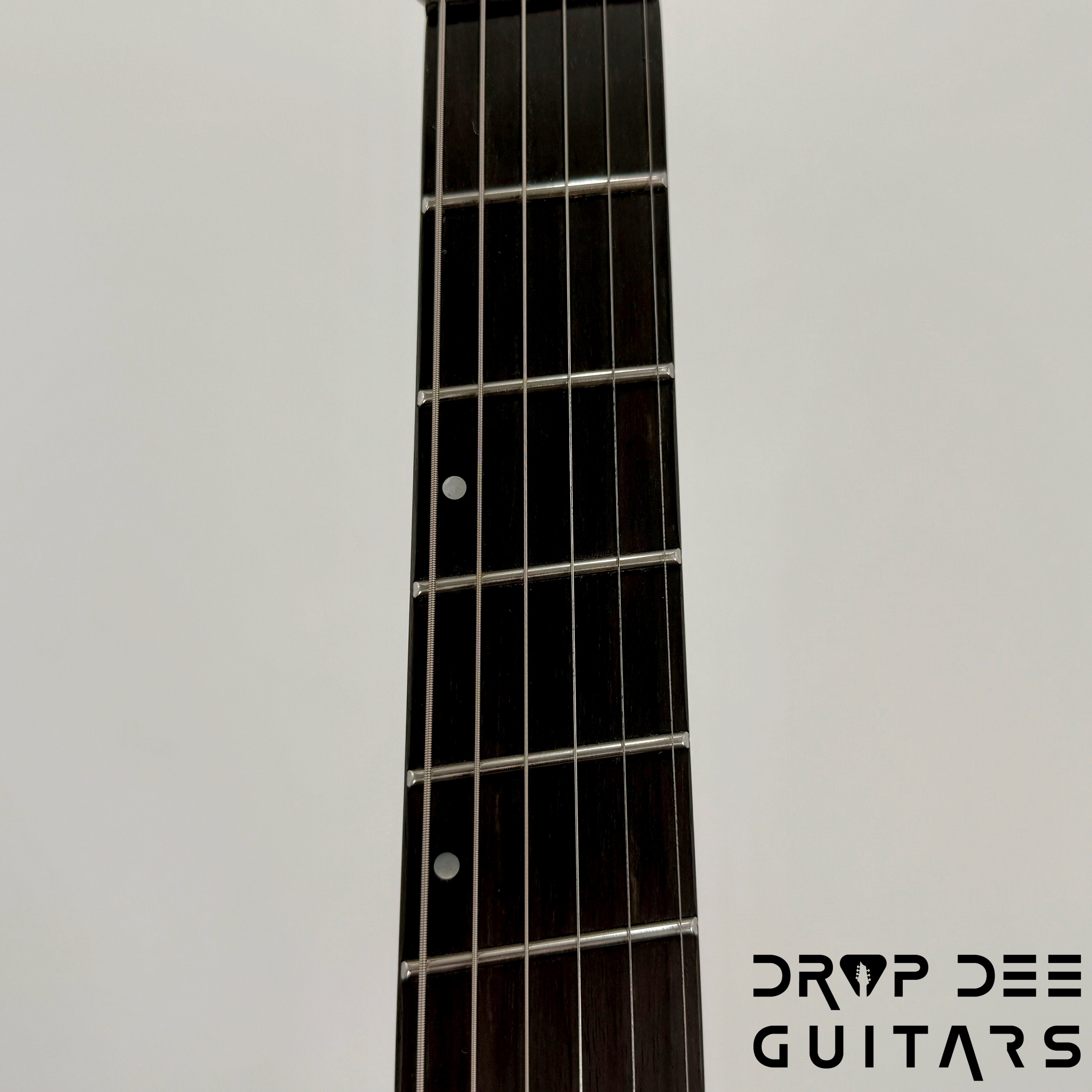 Ibanez Q Series QX52B Multiscale Headless Electric Guitar w/ Bag - Weathered Black