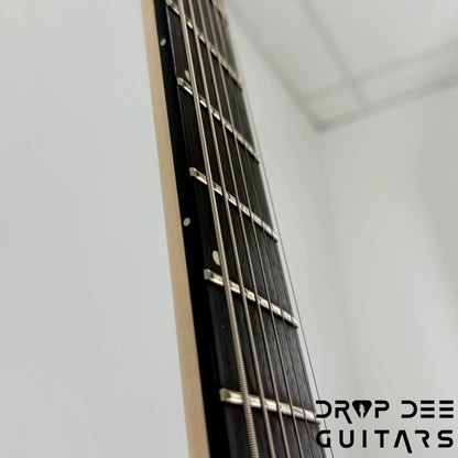 Ibanez Prestige RGDR4327 Baritone 7-String Electric Guitar w/ Case - Natural Flat