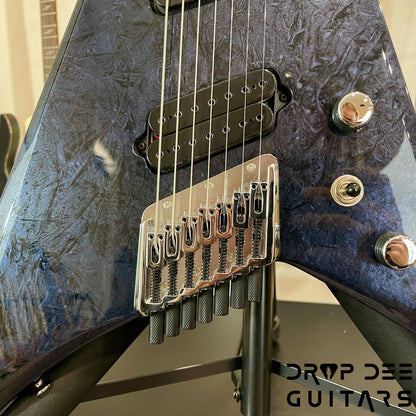 Ormsby Custom Shop Headless Metal V Multiscale 7-String Electric Guitar w/ Bag