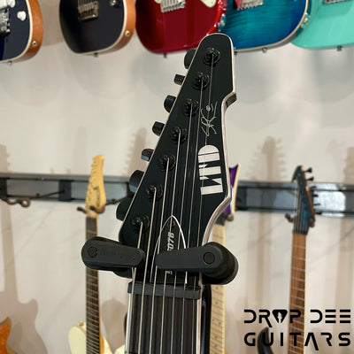 ESP LTD Stephen Carpenter Signature SCT-607 Baritone 7-String Electric Guitar w/ Case (1598) - Black
