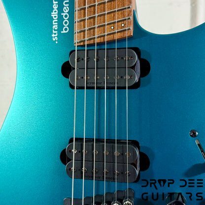 Strandberg Boden Standard N2.6 Multiscale Headless Electric Guitar w/ Bag - Transformative Teal Metallic