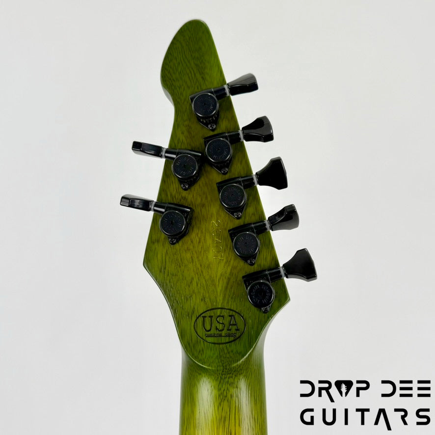 Dunable USA Custom Shop Yeti 7 7-String Electric Guitar w/ Case - Nuclear Burst