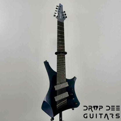 Ibanez Alpha A528 Multiscale 8-String Electric Guitar w/ Bag - Iron Pewter