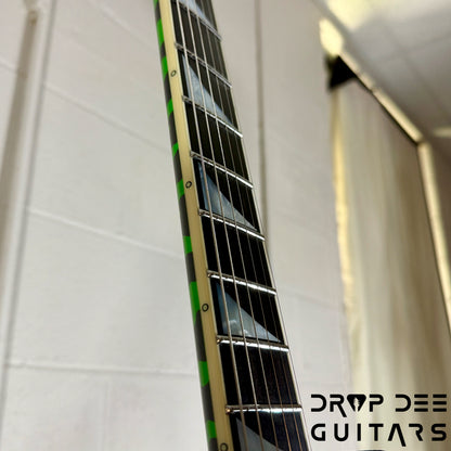 Jackson USA Custom Shop Rhoads RR24 FR Electric Guitar w/ Case - Slime Green Bengal