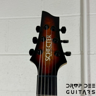 Schecter Custom Shop Sunset Extreme 6 Electric Guitar w/ Case - Bronze Burst
