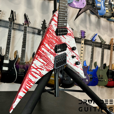 Ormsby Metal V Headless GTR Multiscale Electric Guitar w/ Bag