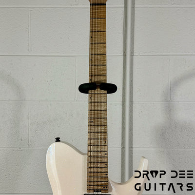Balaguer USA Series Seraph Modern Electric Guitar w/ Case (424) - Gloss Metallic Jewel White