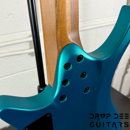 Strandberg Boden Standard N2.8 8-String Multiscale Headless Electric Guitar w/ Bag - Transformative Teal Metallic