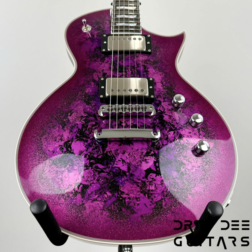 ESP Original Series Eclipse Custom Electric Guitar w/ Case - Purple Peel