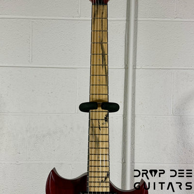 Dunable USA Custom Shop Minotaur Electric Guitar w/ Case - Transparent Red