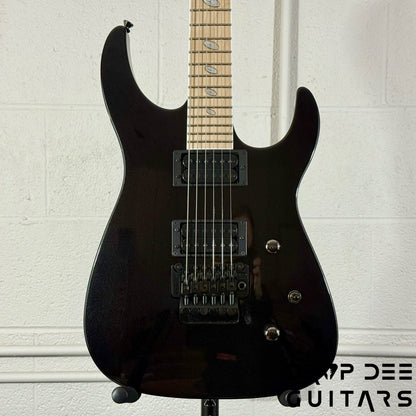 Caparison Dellinger II Prominenace MF Electric Guitar w/ Bag - Trans Spectrum Black