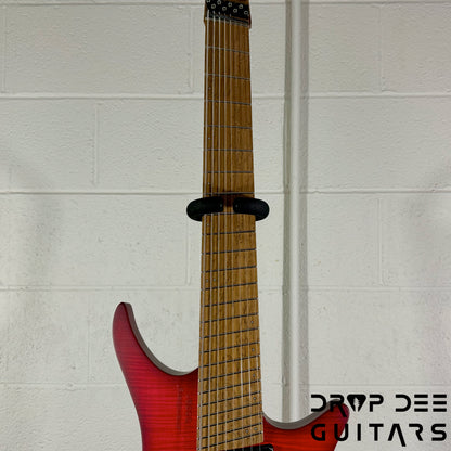 Strandberg Boden Original N2.8 8-String Multiscale Headless Electric Guitar w/ Bag - Sunset Coral Burst Satin