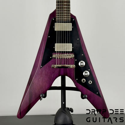 Dunable USA Custom Shop Asteroid 7 7-String Electric Guitar w/ Case - Trans Purple