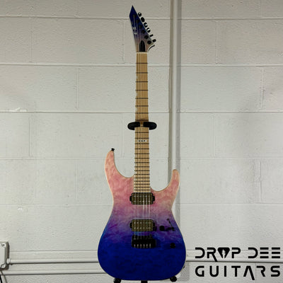 ESP E-II M-II HST QM Electric Guitar w/ Case - Indigo Purple Fade
