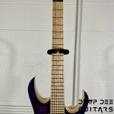 Mayones Duvell Elite 7 Baritone 7-String Electric Guitar w/ Case - Infinite Purple