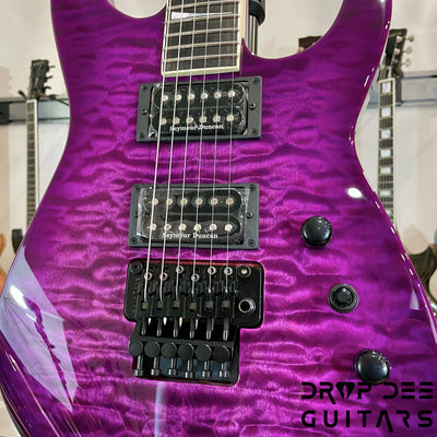 Jackson Custom Shop Dinky FR Electric Guitar w/ Case - Purple Burst