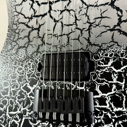 Schecter USA Custom Shop John Browne Signature Zenith Electric Guitar w/ Case - Fracture White