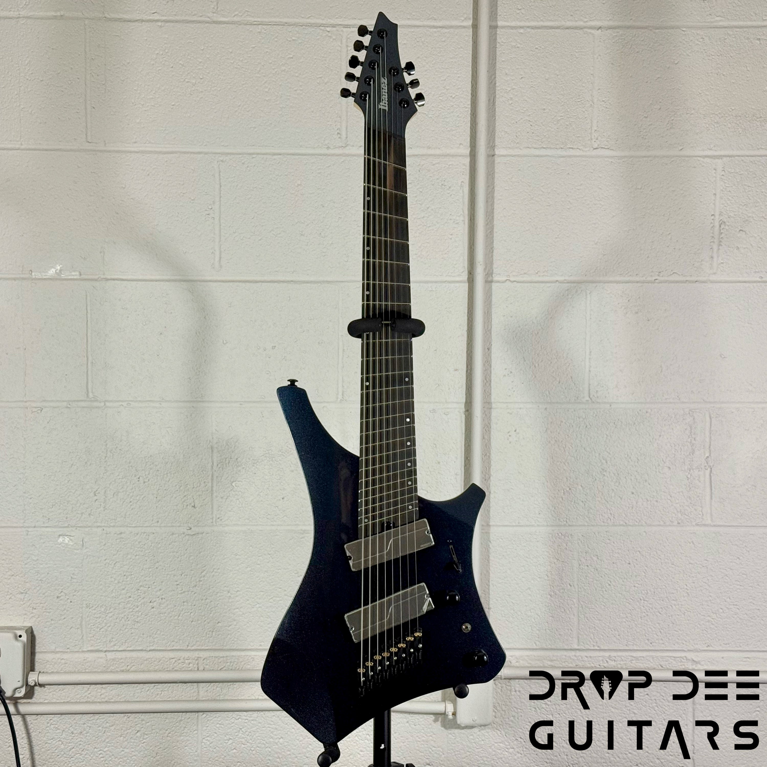 Ibanez Alpha A528 Multiscale 8-String Electric Guitar w/ Bag - Iron Pewter