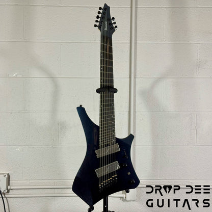 Ibanez Alpha A528 Multiscale 8-String Electric Guitar w/ Bag - Iron Pewter