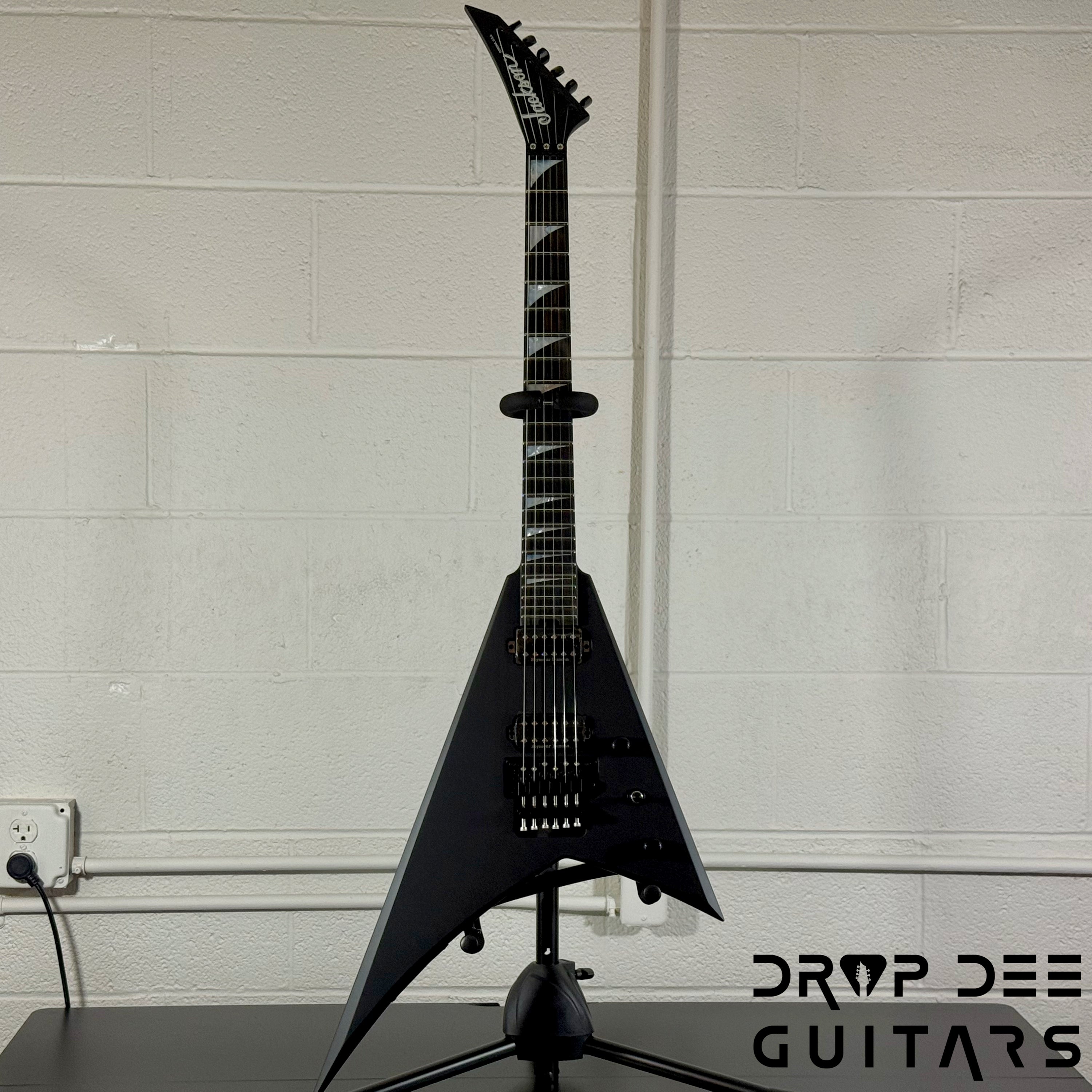 Jackson American Series Rhoads RR24 Electric Guitar w/ Case - Satin Black