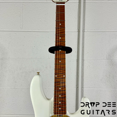 Ernie Ball Music Man Cory Wong StingRay II Deluxe Electric Guitar w/ Case - Polaris White