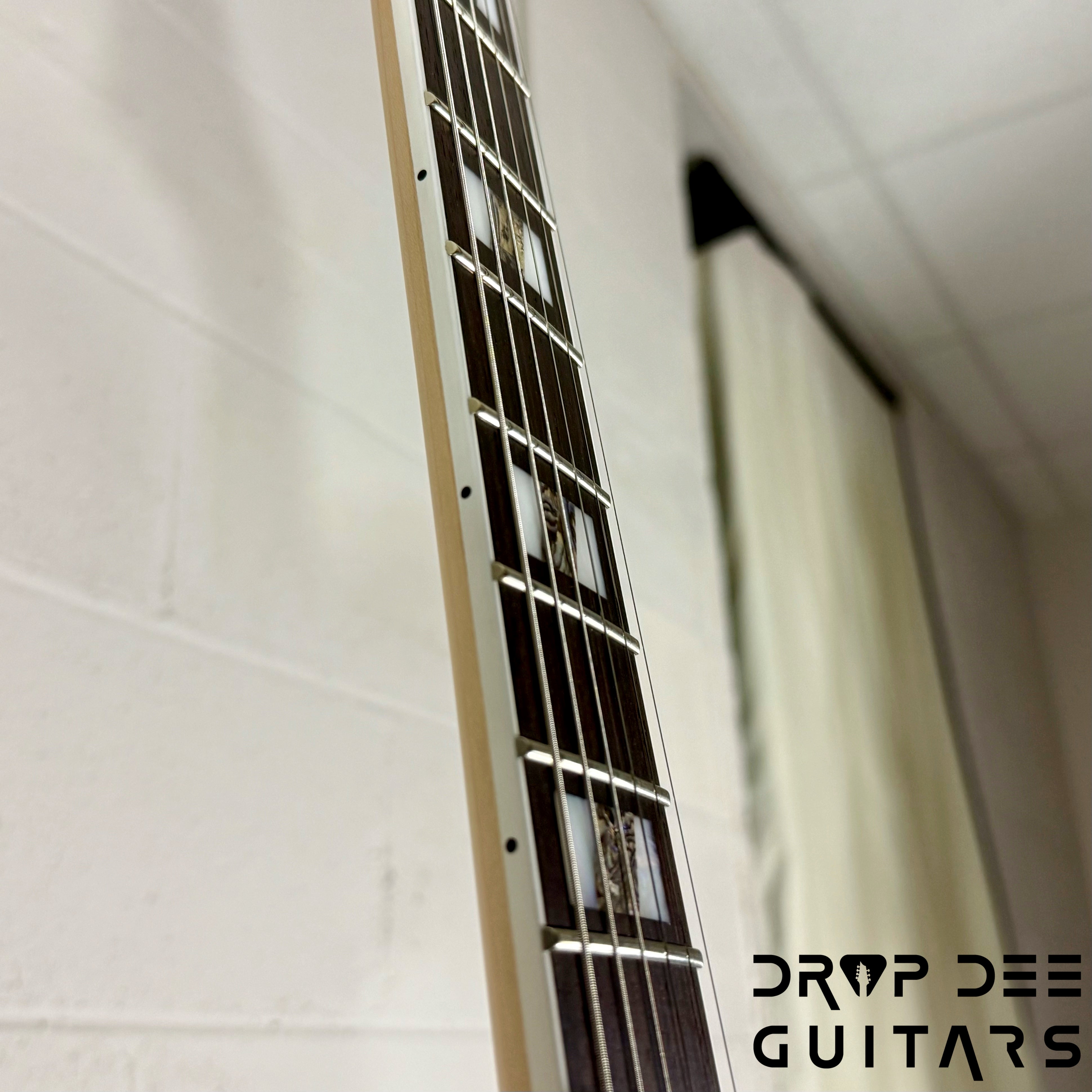 Ibanez Prestige RG653DX Electric Guitar w/ Case - Transparent Deep Blue Flat