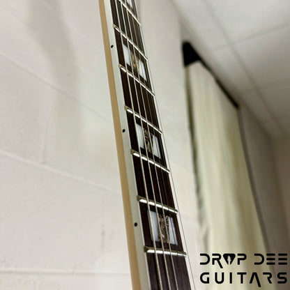 Ibanez Prestige RG653DX Electric Guitar w/ Case - Transparent Deep Blue Flat