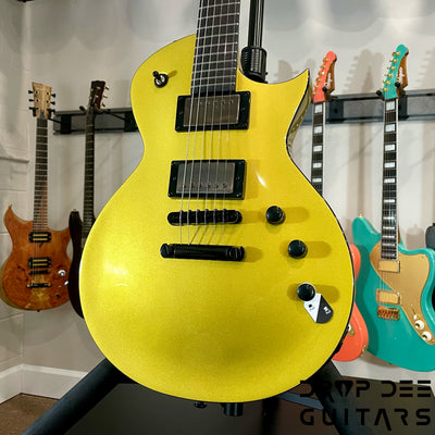 ESP LTD EC-2025 50th Anniversary Electric Guitar w/ Case - Metallic Gold