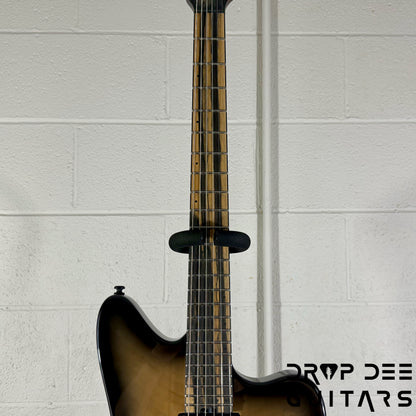 Balaguer DDG Exclusive Select Series Growler Baritone Electric Guitar w/ Bag - See-Thru Two-Tone Black Edge Burst