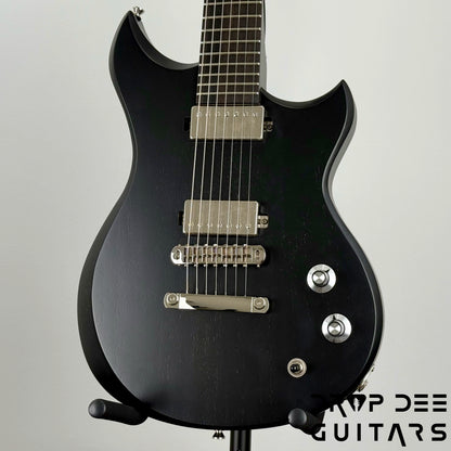 Dunable USA Custom Shop Cyclops 7 7-String Electric Guitar w/ Case - Satin Black
