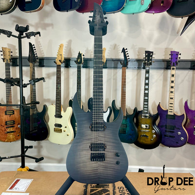 Schecter Keith Merrow KM-6 MK-III Legacy Electric Guitar - Transparent Black Burst