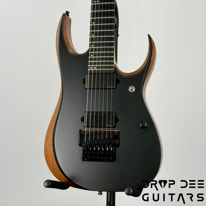 Ibanez Prestige RGDR4327 Baritone 7-String Electric Guitar w/ Case - Natural Flat