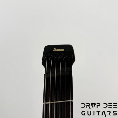 Ibanez Q Series QX52B Multiscale Headless Electric Guitar w/ Bag - Weathered Black