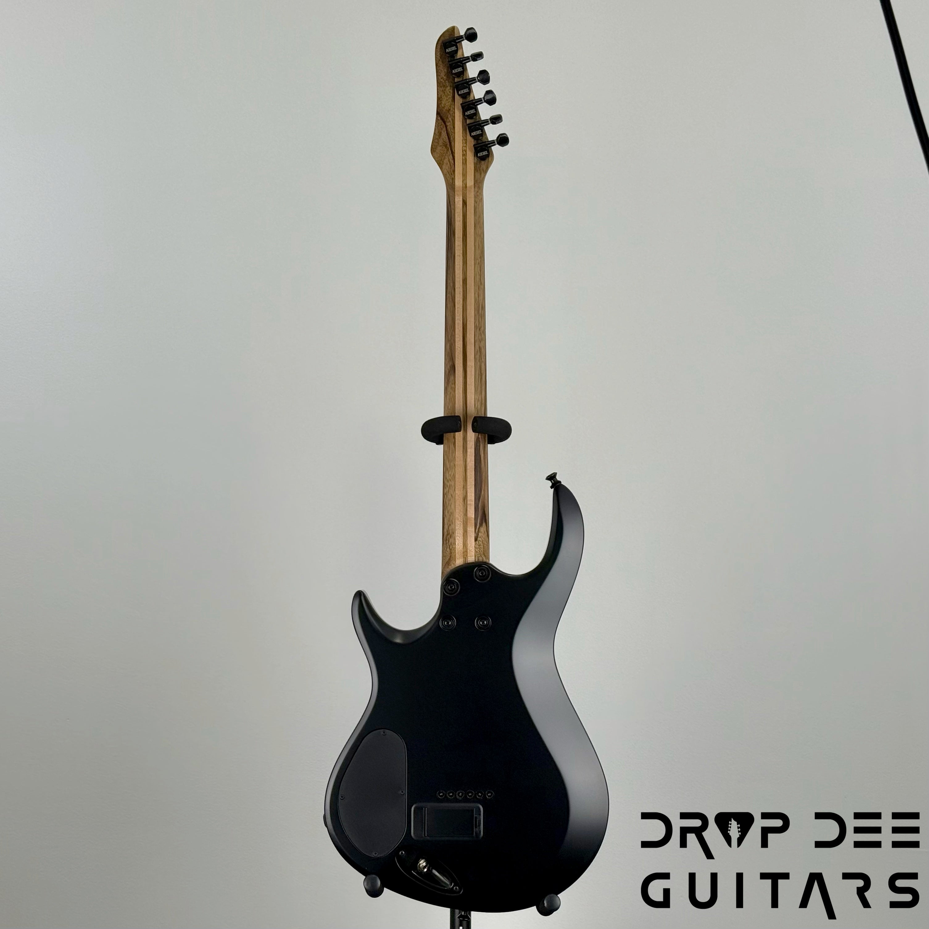 Kiesel A2 Semi-Hollow Acoustic 6 Electric Guitar w/ Soft Case - Trans Blackburst Edge