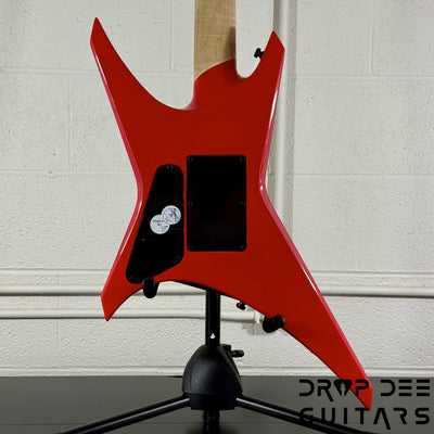 Jackson Pro Series Dave Davidson Signature WR7 Baritone 7-String Electric Guitar w/ Bag - Ferrari Red