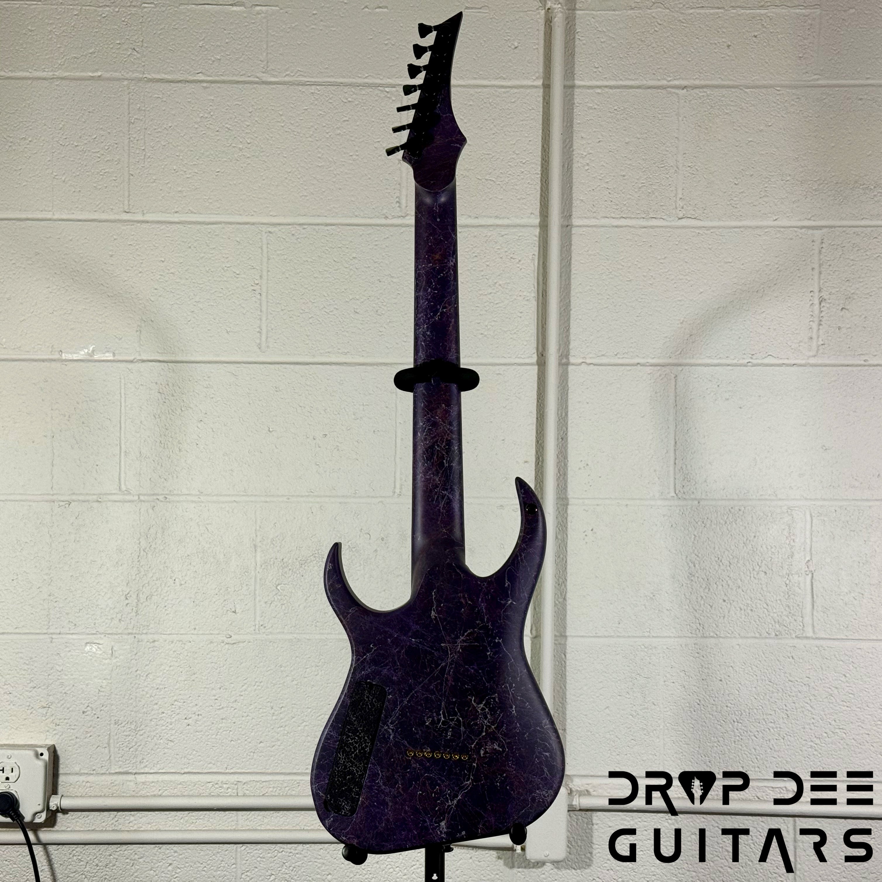 Ronciswall Miasma 7 7-String Electric Guitar w/ Bag - Copper Purple/Silver Marble