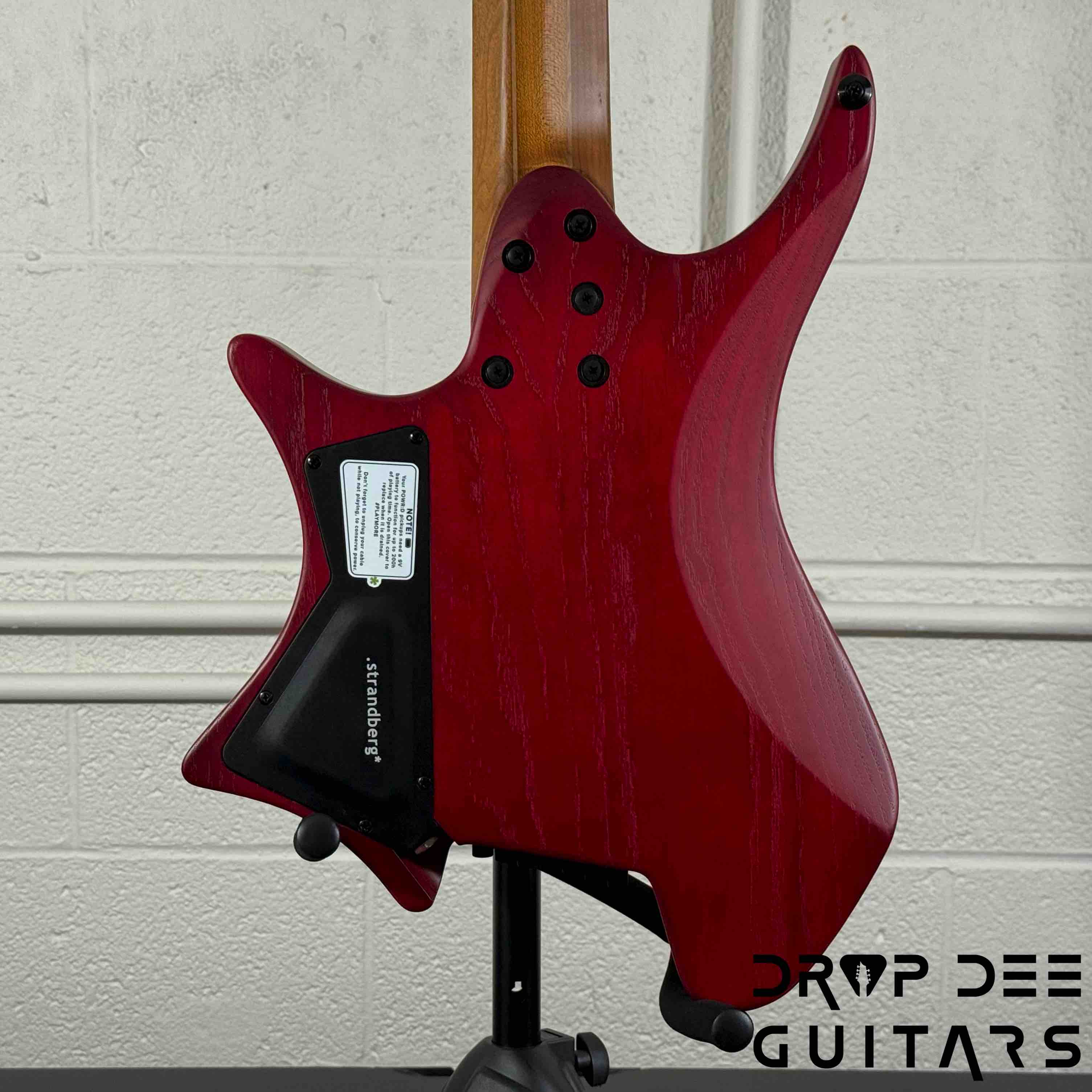 Strandberg Boden Original N2.7 7-String Multiscale Headless Electric Guitar w/ Bag - Sunset Coral Burst Satin