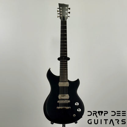 Dunable USA Custom Shop Cyclops 7 7-String Electric Guitar w/ Case - Satin Black